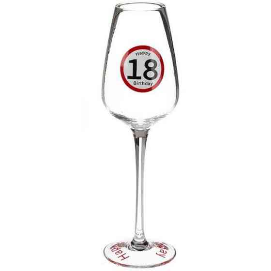 Бокал ООТВ для шампанського Happy Birhday 18 Рівне