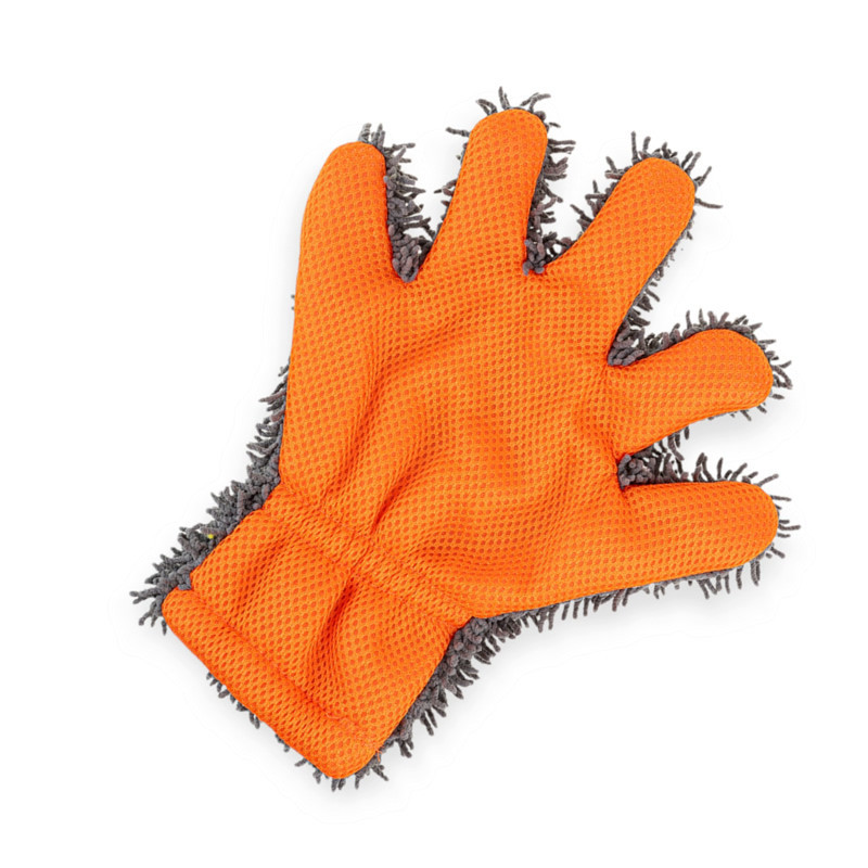 Серветка "рукавичка" (29х23) сіра мікрофібра Мукачево - фото 6