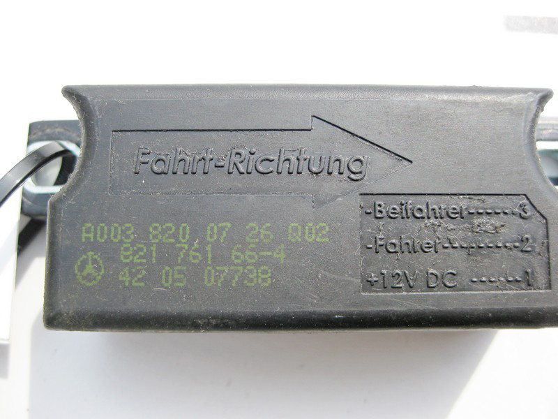 Mercedes-Benz  A0038200726 Блок керування підголовниками CLS C219 C-Class W203 E-Class W211 CLK C209 G-Class W263 Одеса - фото 3