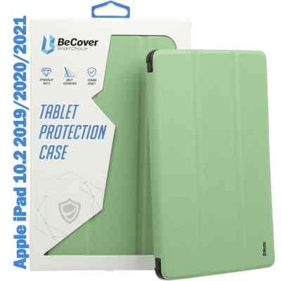 Чохол до планшета BeCover Tri Fold Soft TPU mount Apple Pencil Apple iPad 10.2 2019/2020/2021 Green (708457) Вінниця