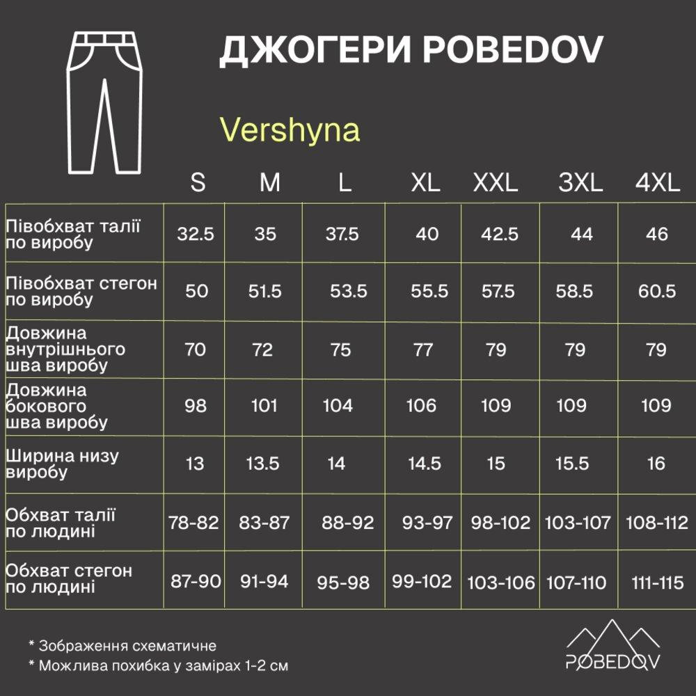 Чоловічі штани джогери з кишенями хакі Pobedov Vershyna Київ - фото 11