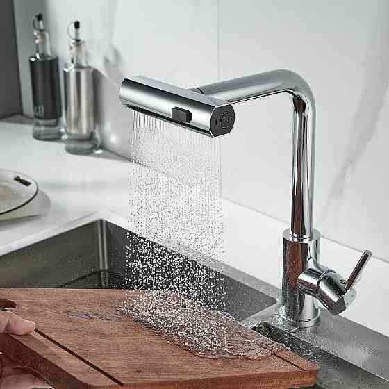 Смеситель для кухни хром (675524494) Киев