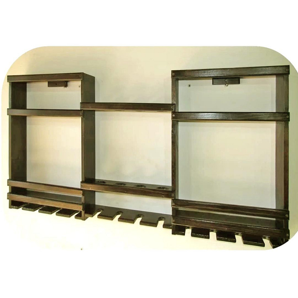 Настенная винная полка 