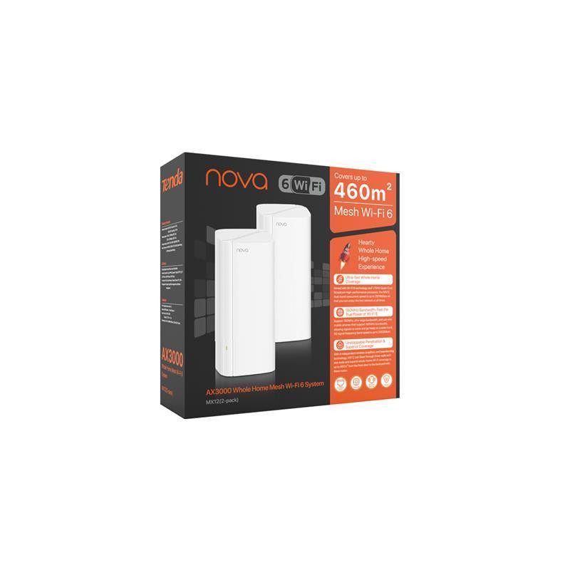 WiFi Mesh система Tenda MX12 (MX12-KIT-2) white Харків - фото 4