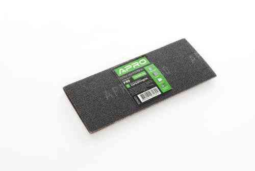 Сітка абразивна APRO P60 115×280 мм карборунд (5 шт.) Рівне