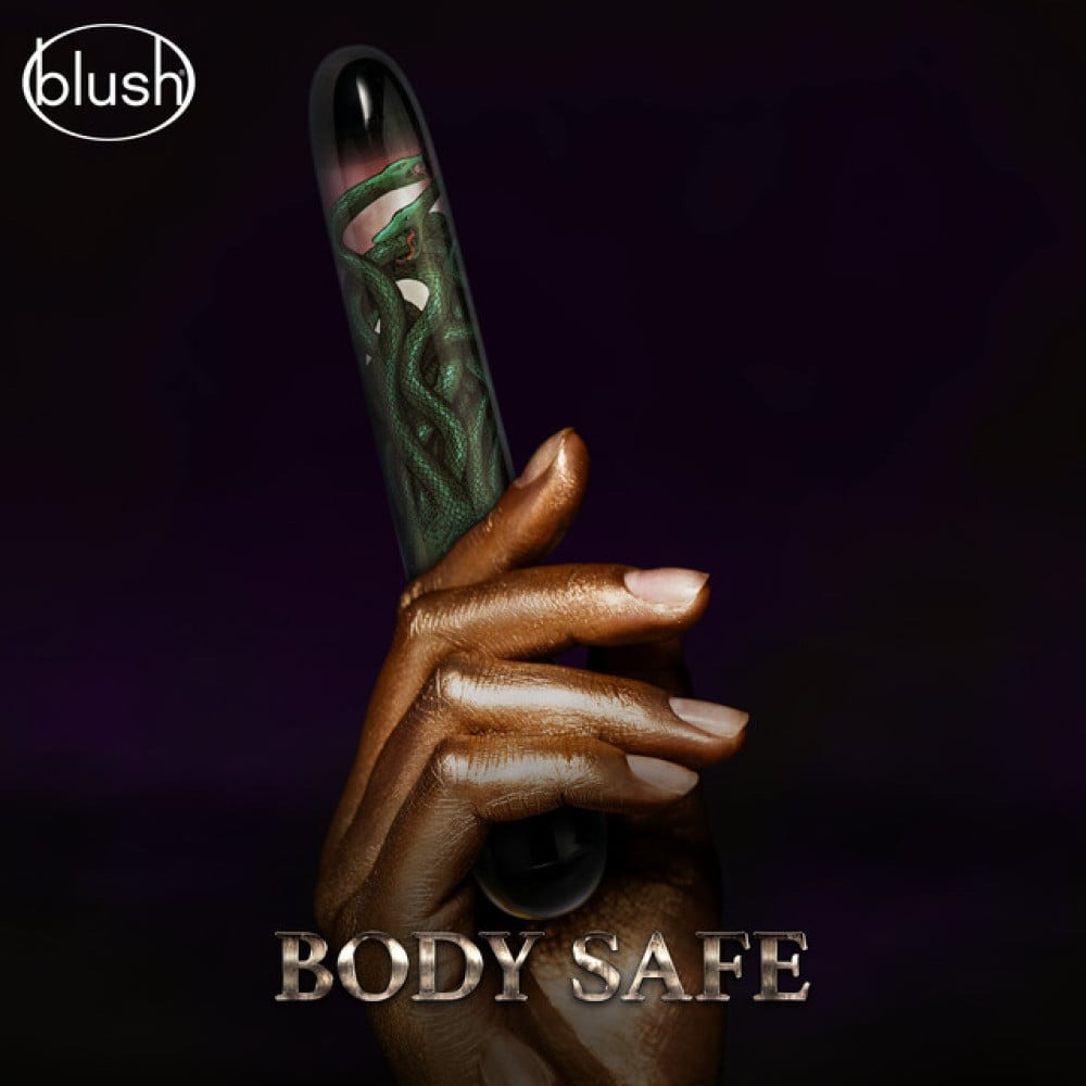 Вибратор Дамский пальчик Blush The Realm Medusa черно-зеленый Sex Aura Киев - изображение 4