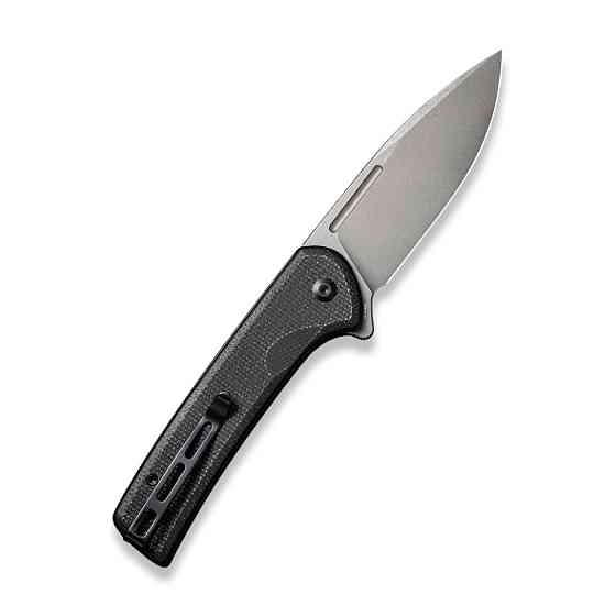 Ніж складаний туристичний Civivi Conspirator, (8.8 см) Nitro-V / Micarta чорний Киев