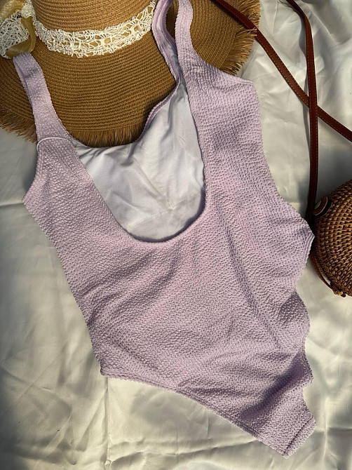 Купальник жіночий цілісний Лавандовий S Харків - фото 3