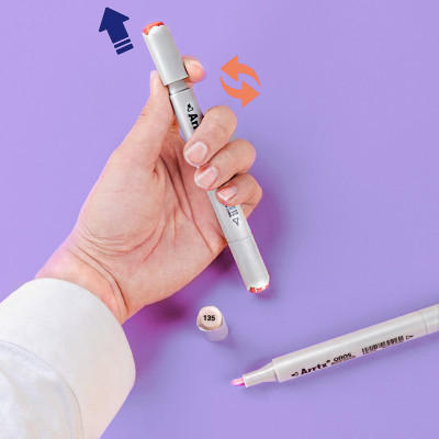 Художественный маркер Arrtx спиртовые Oros ASM-03-ACS1-02 12 цветов (LC302789) Винница - изображение 11