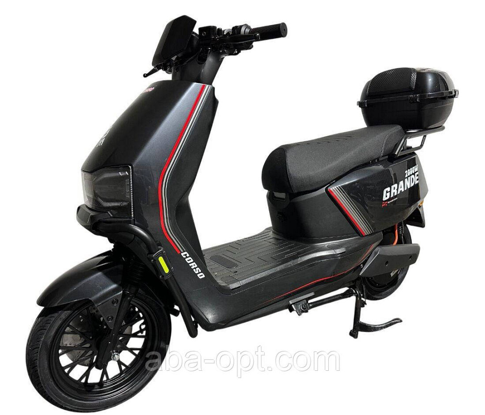 Електричний скутер CORSO GR 2000W-72вт-35А/ч GraFen шини 12"-12" купить в интернет магазине Одеса - фото 1