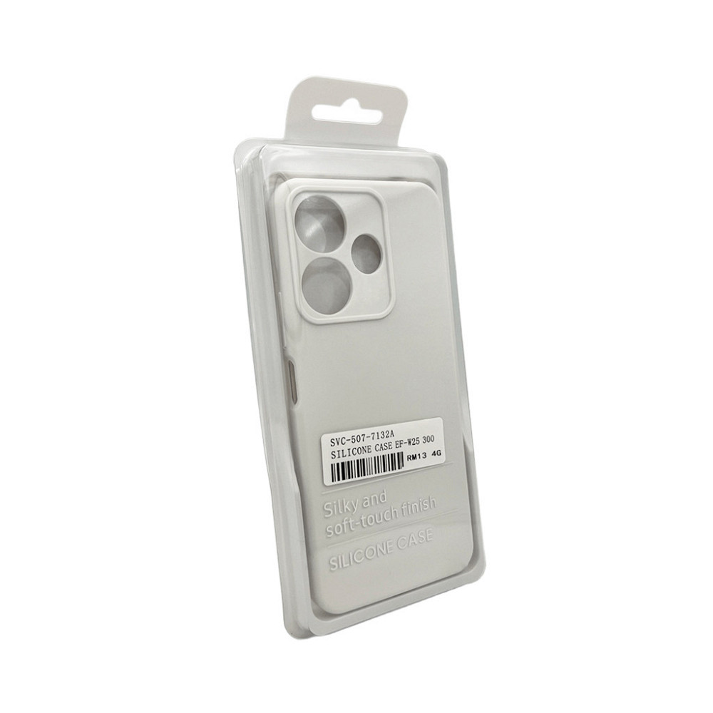 Чохол Cosmic Silicone для Xiaomi Redmi 13 Білий Київ - фото 1
