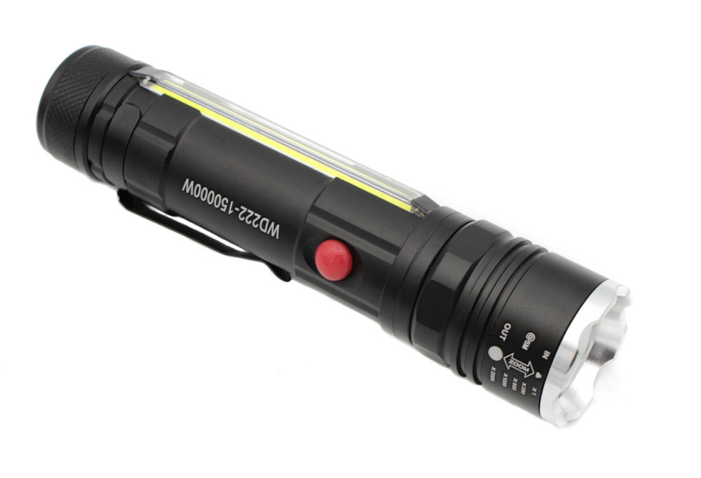 Ручной фонарь Police RB222, T6-26, microUSB, Боковая подсветка, Zoom, магнит Днепр - изображение 4