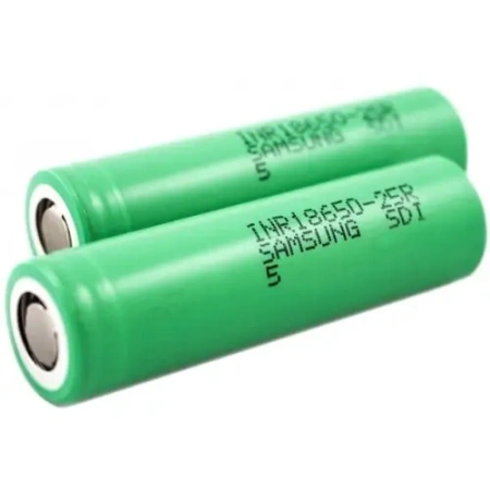 Аккумулятор 18650 Samsung INR18650-25R 2500mah (20А) Зеленый Киев - изображение 3