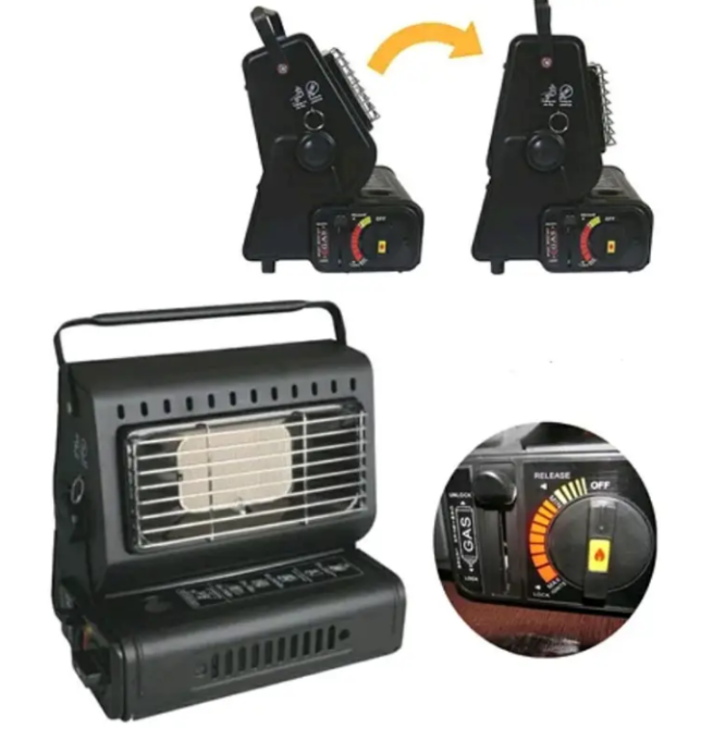 Портативна газова плита обігрівач (трансформер) "Happy Home" Днепр - изображение 3