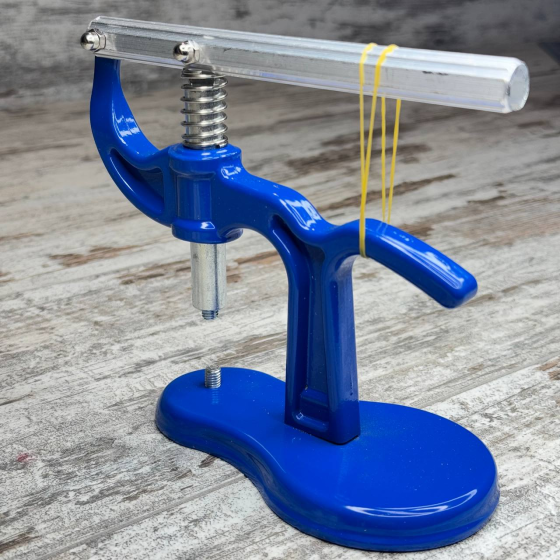 Важільний прес для закривання кришок і скла годинників з 12 насадками, металевий інструмент для годинникарів Київ