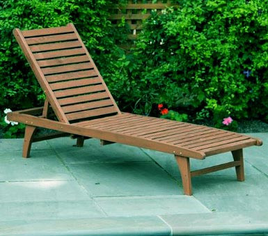 Шезлонг садовий "Тобрук" мускат Миколаїв - фото 1