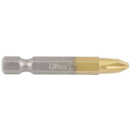 Ultra Биты PH2×50мм ¼" 10шт S2 TIN (блистер) ULTRA (4014212) Коломия