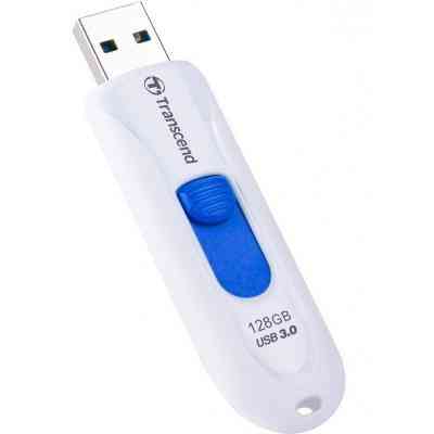 USB флеш накопитель Transcend 128GB JetFlash 790 White USB 3.0 (TS128GJF790W) Винница