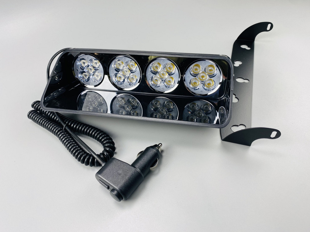 Маячок проблисковий S20 стробоскоп 9-80V 4led діодів мигалка мигалка помаранчевий спалах під скло Мукачево - фото 5