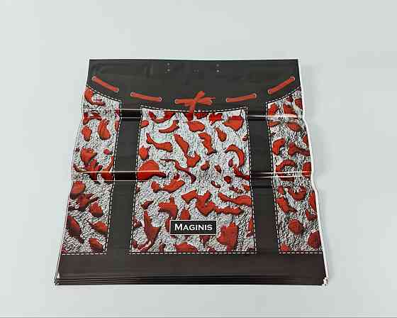 Полиэтиленовый пакет (40х40) с пластиковой ручкой