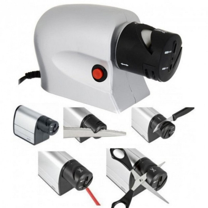 Электрическая точилка для ножей и ножниц ELECTRIC SHARPENER 220В Киев - изображение 1