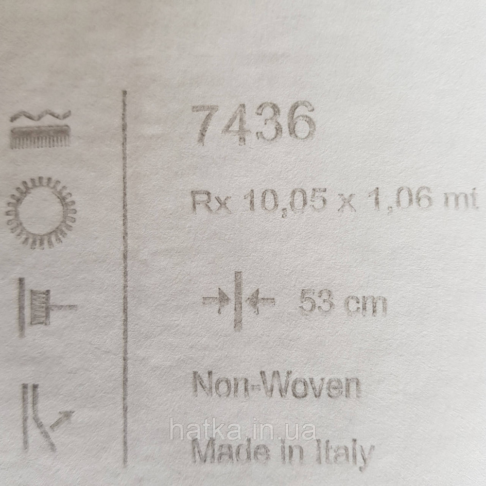 Шпалери метрові вінілові на флізелін 24 Carati Cristiana Masi абстракція смуги хвилі сині блакитні сріблом Київ - фото 4