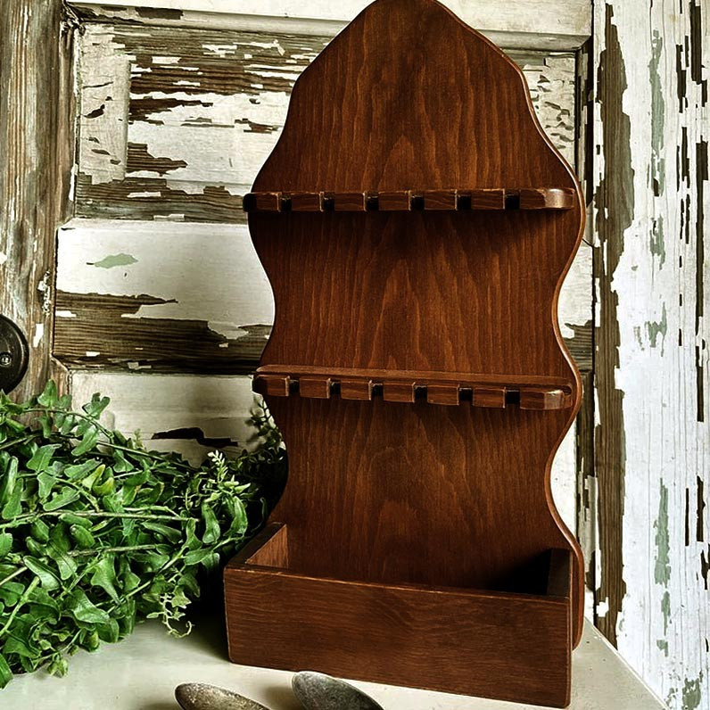 Полка для коллекции ложек 