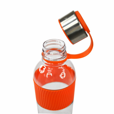 Бутылка для воды Line Art Limpid 850 мл помаранчевий (20222LA-06) Винница - изображение 5