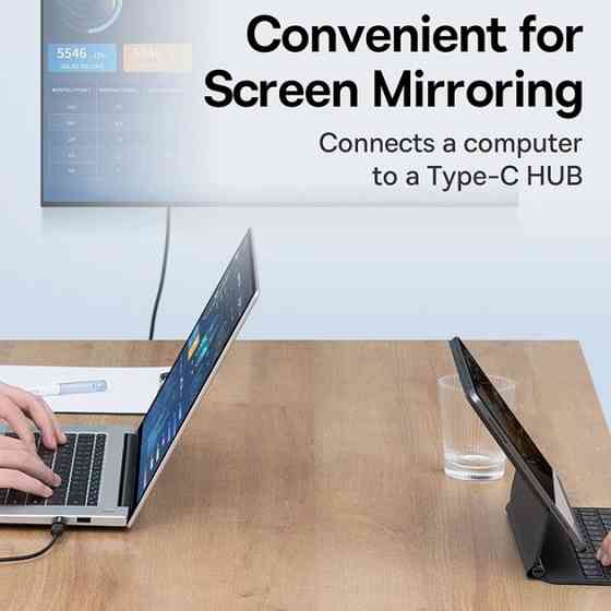 Адаптер-перехідник Baseus Ingenuity Mini OTG USB 3.1 to Type-C ZJJQ000101 (Чорний) Миколаїв