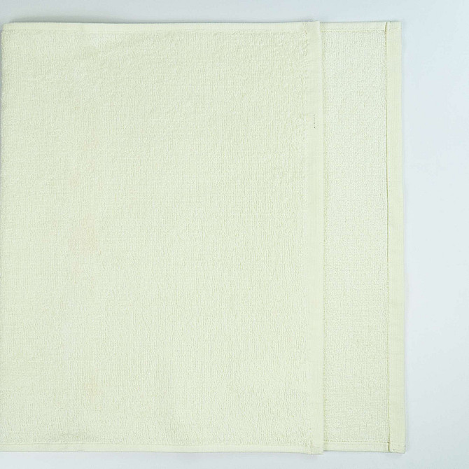 Бавовняний рушник для обличчя GM Textile 50х90см 400г/м2 (Молочний) Суми - фото 3