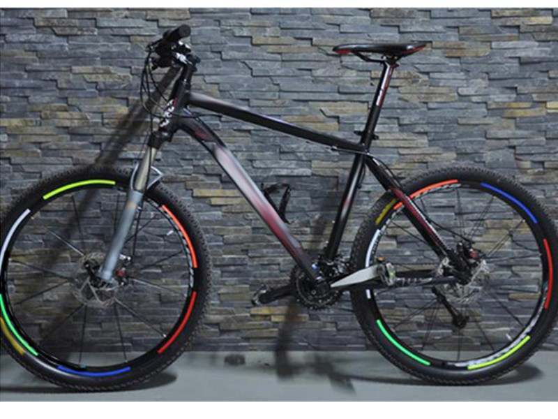 Світловідбивні наклейки на колесо велосипеда Feel Fit червоні Бровари - фото 2