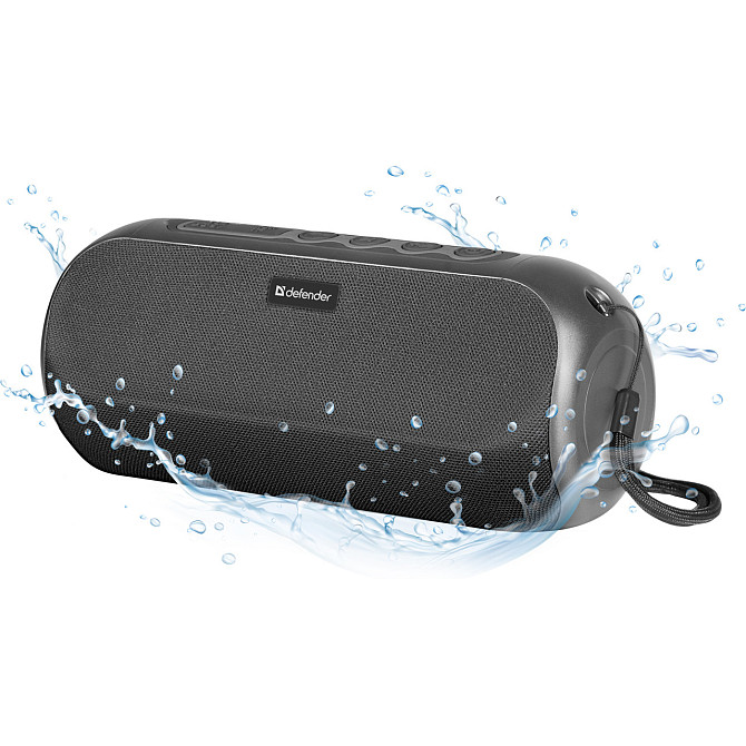 Портативная bluetooth колонка Defender G32 20Вт USB TF AUX IP65 (Черный) Винница - изображение 9