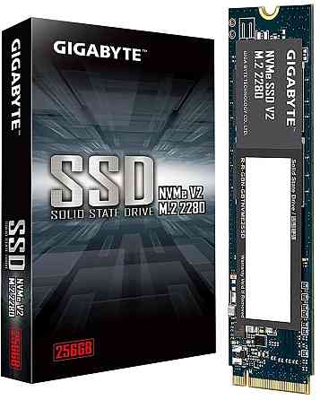 Накопичувач SSD 256 GB Gigabyte NVMe SSD V2 M.2 PCIe 3.0 x4 3D NAND TLC (G3NVMEV2256G) ( 26546 ) Харьков