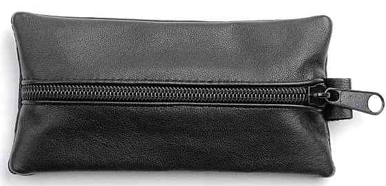 Вместительная ключница из натуральной кожи Shvigel 15203 Черная Киев