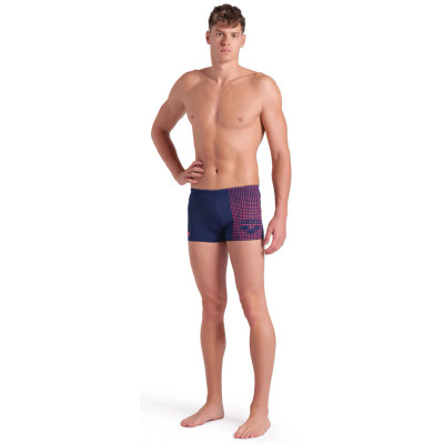 Плавки Arena Foggy Dots Swim Short 008483-700 темно-синій, кораловий 90 (3468337428794) Винница - изображение 3