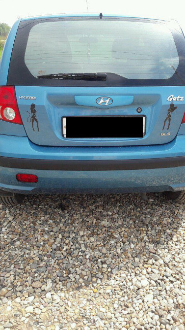 Наклейки на авто Чортенок та Ангелочок Чорна та Біл Київ - фото 7