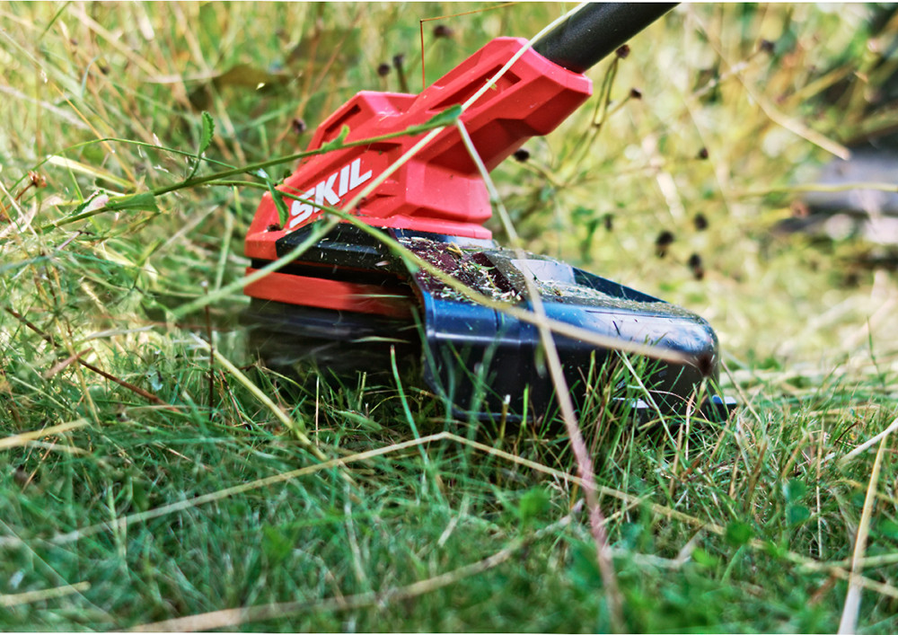 Триммер аккумуляторный, SKIL 0250 CA + энергокомплект 3111 АА 11073200502 (аккумулятор 4,0 Ah, зарядное устройство) промо-комплект Одесса - изображение 6