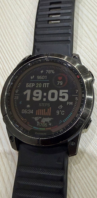Garmin Fenix 7X Sapphire Solar. Харків - фото 3