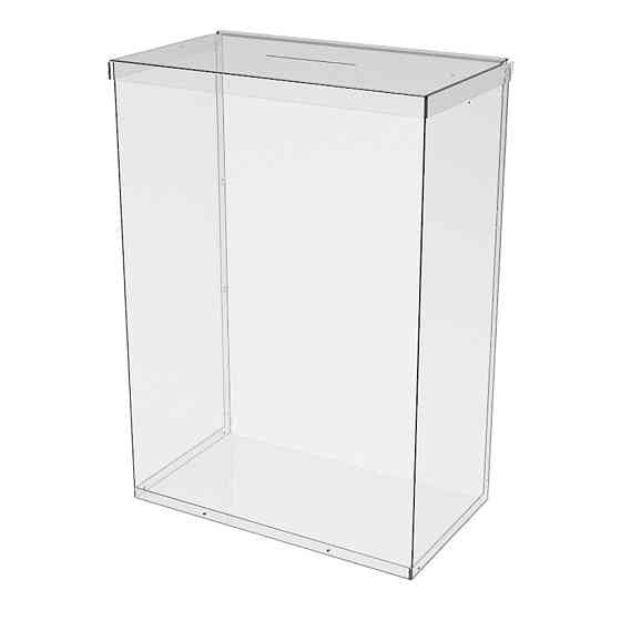 Ящик EKOSTAR без замка для пожертвований и сбора денег 350x200x500. Объем 35 литров Киев