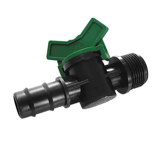 Миникрон линейный штуцер для трубки 16мм, РЗ 1/2″ Bradas (000028865) Киев