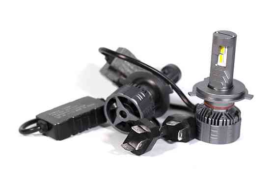 Комплект світлодіодних ламп TBS Design TF3 MAX H4 H/L P43t 9-32V 130 W 15000 Lm 6000 K + CANBUS Харків