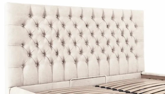 Кровать Cambridge Standart 140 х 190 см Мисти Milk Бежевый Киев