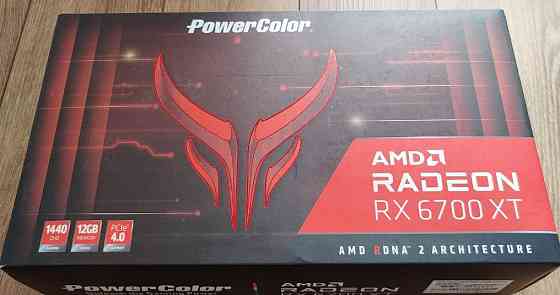 Відеокарта Powercolor Red Devil Radeon RX 6700 XT 12 gb Киев
