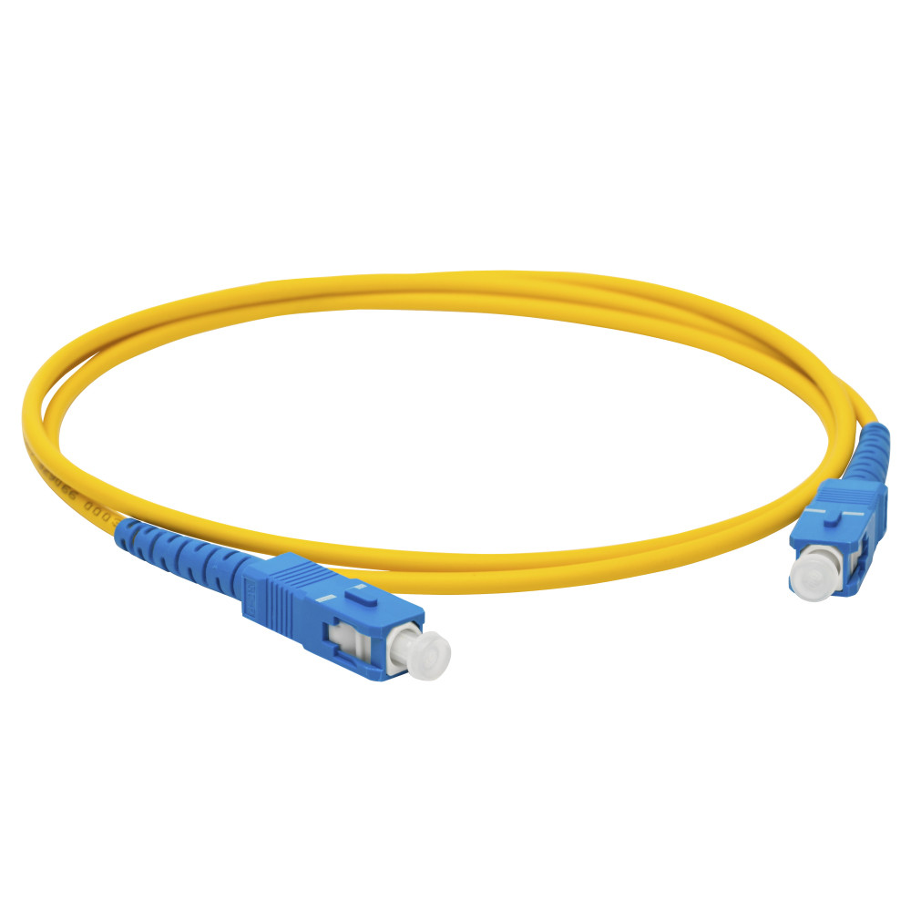 Патчкорд оптичний SC/UPC-SC/UPC SM simplex 3.00 LSZH 1м Киев - изображение 1
