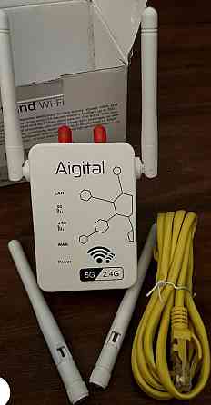 Репітер, Ретраслятор-роутер WLAN 1200 Мбіт/с-Білий. Харків