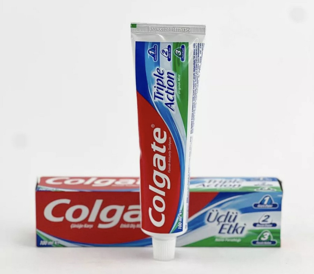 Зубна паста Colgate Total Original Toothpaste Duopack 75 мл Виноградів - фото 1