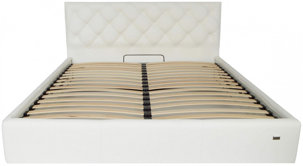 Кровать Bristol VIP 140 х 190 см Madrit-0920 С дополнительной металлической цельносварной рамой Белый Днепр - изображение 10