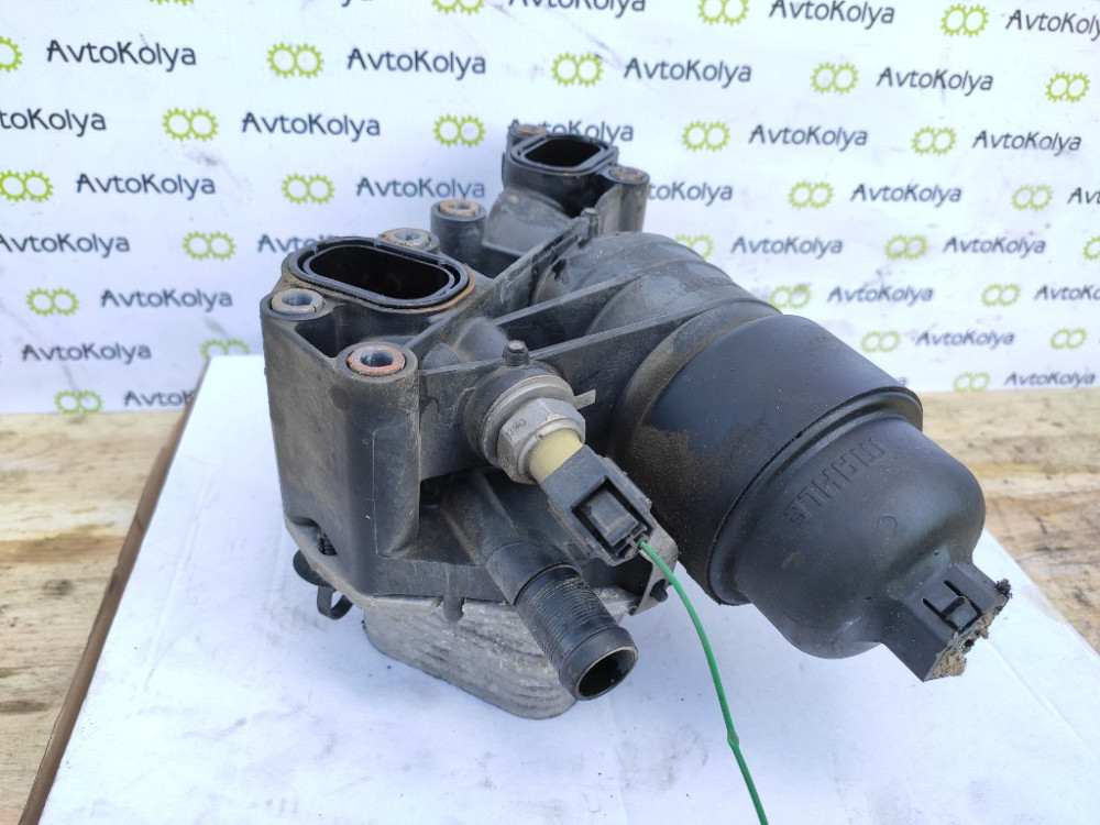 Корпус масляного фільтра з радіатором Renault Megane III 1.6 dci 2008-2015 (152085948R) Ковель - фото 1