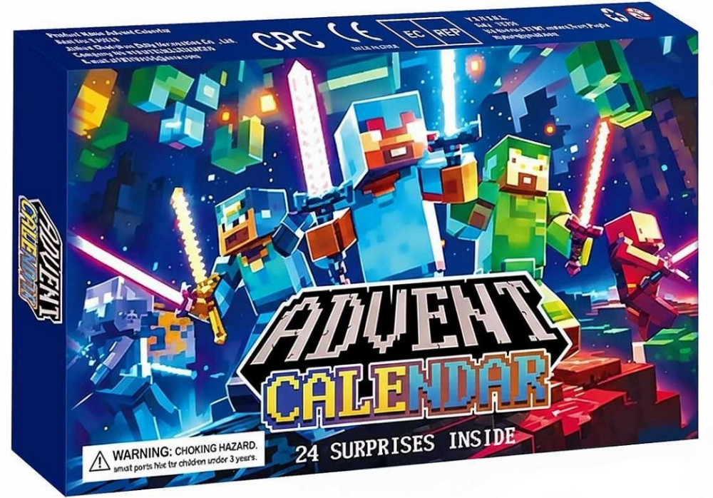 Новорічний адвент-календар Лего Майнкрафт на 24 вікна. Київ - фото 8