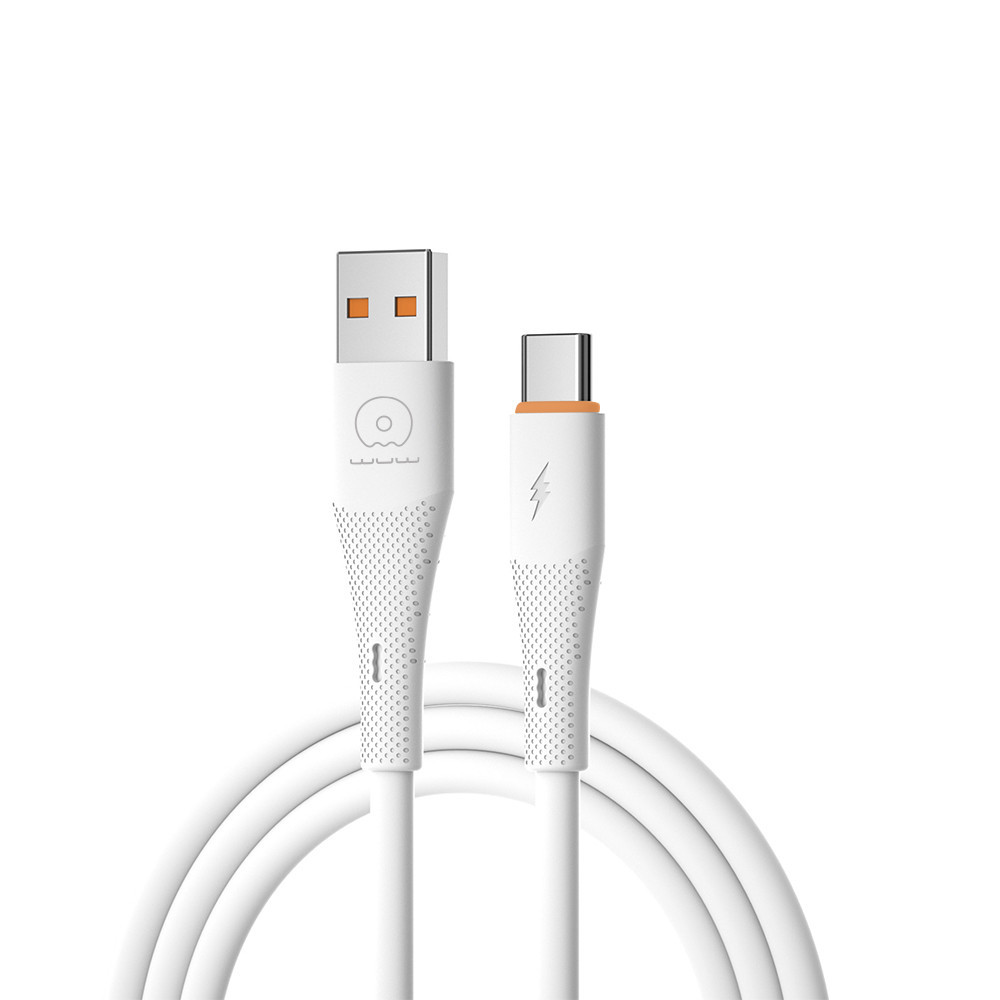 Кабель WUW-X224/TPC USB Type-C 2,4А white Одесса - изображение 1